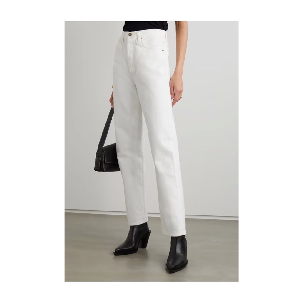 NWOT GOLDSIGN The Myra High Rise Straight Leg Organic Jeans